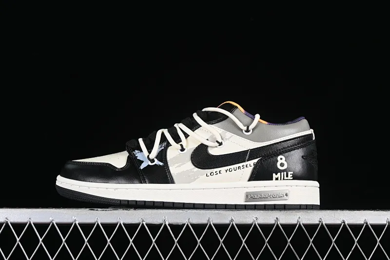 All Categories Air Jordan Jordan Series Basketball Shoes Air Jordan 1 Low Air Jordan 1 Low AJ1 Joe 1 Panda Prank Rap Theme-Big Shot Low-top Cultural Casual Shoes